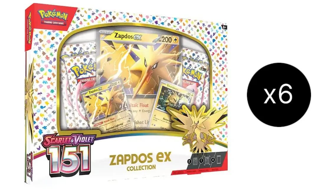 151 Collection Zapdos ex Case