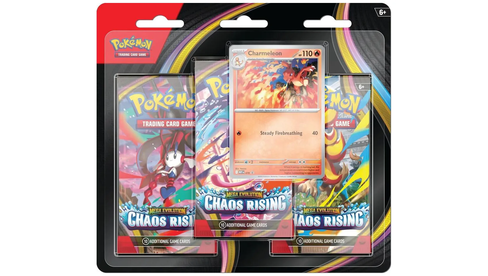 Chaos Rising 3 Pack Blister Charmeleon