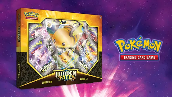 Hidden Fates Collection Raichu GX Box