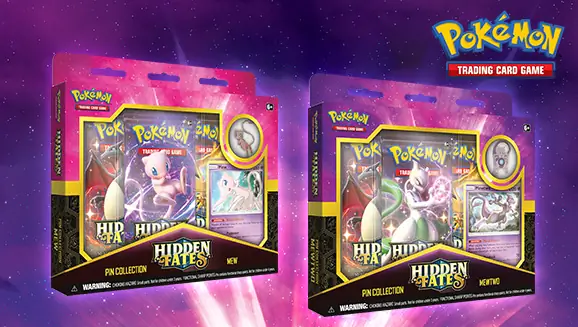 Hidden Fates Pin Collection Box Mew