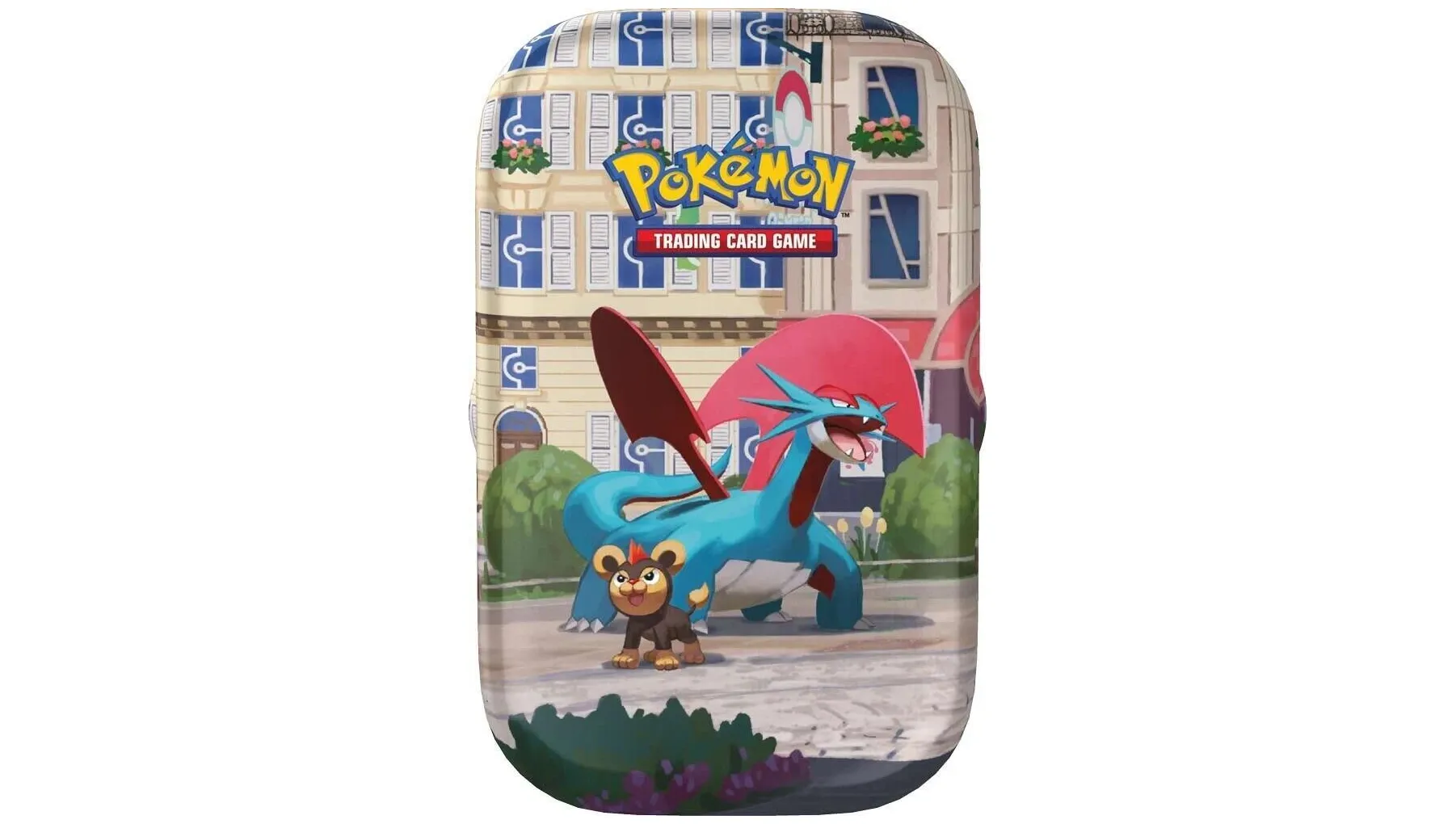 Lumiose City Mini Tin Salamence & Litleo