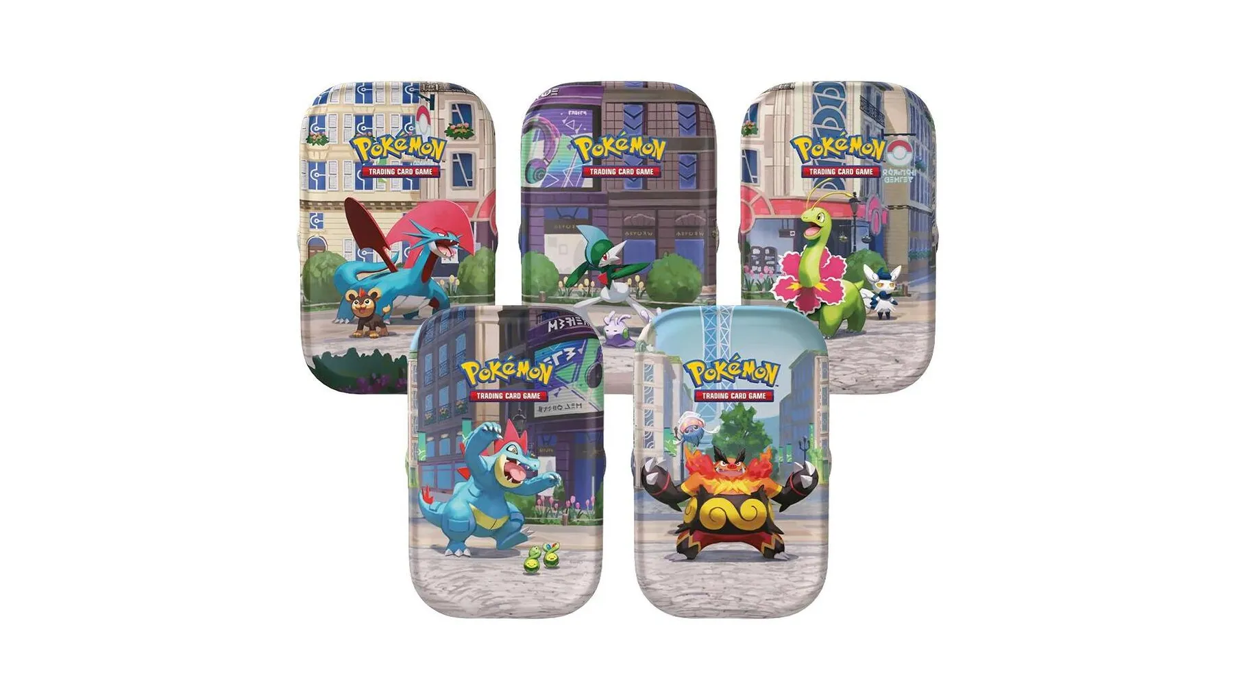 Lumiose City Mini Tin Set of 5
