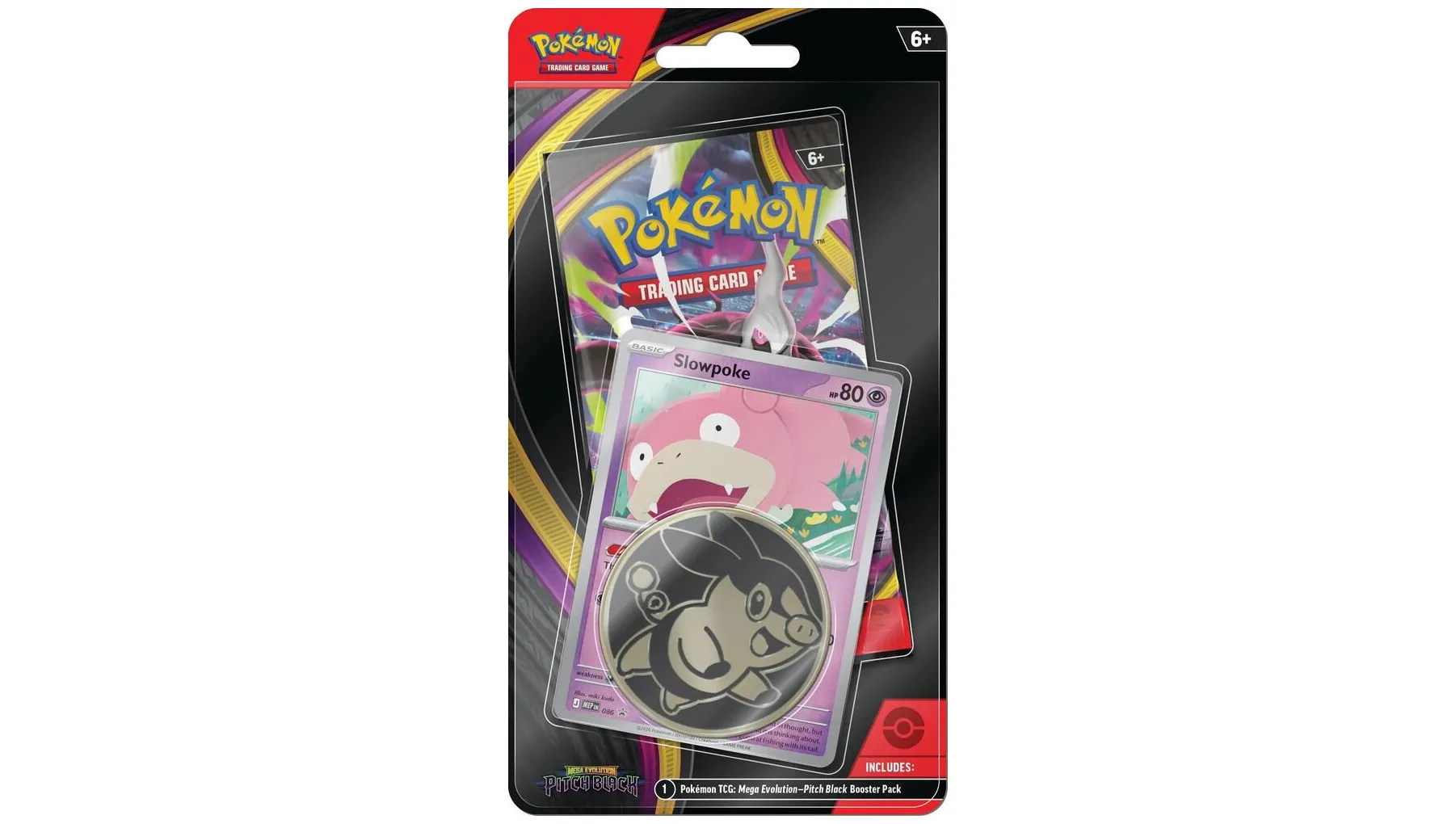 Pitch Black Single Pack Blister Slowpoke