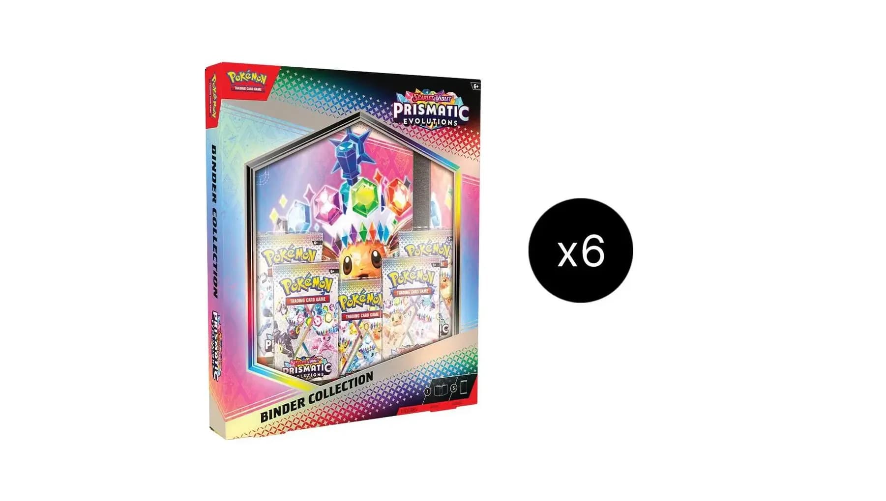 Prismatic Evolutions Binder Collection Case