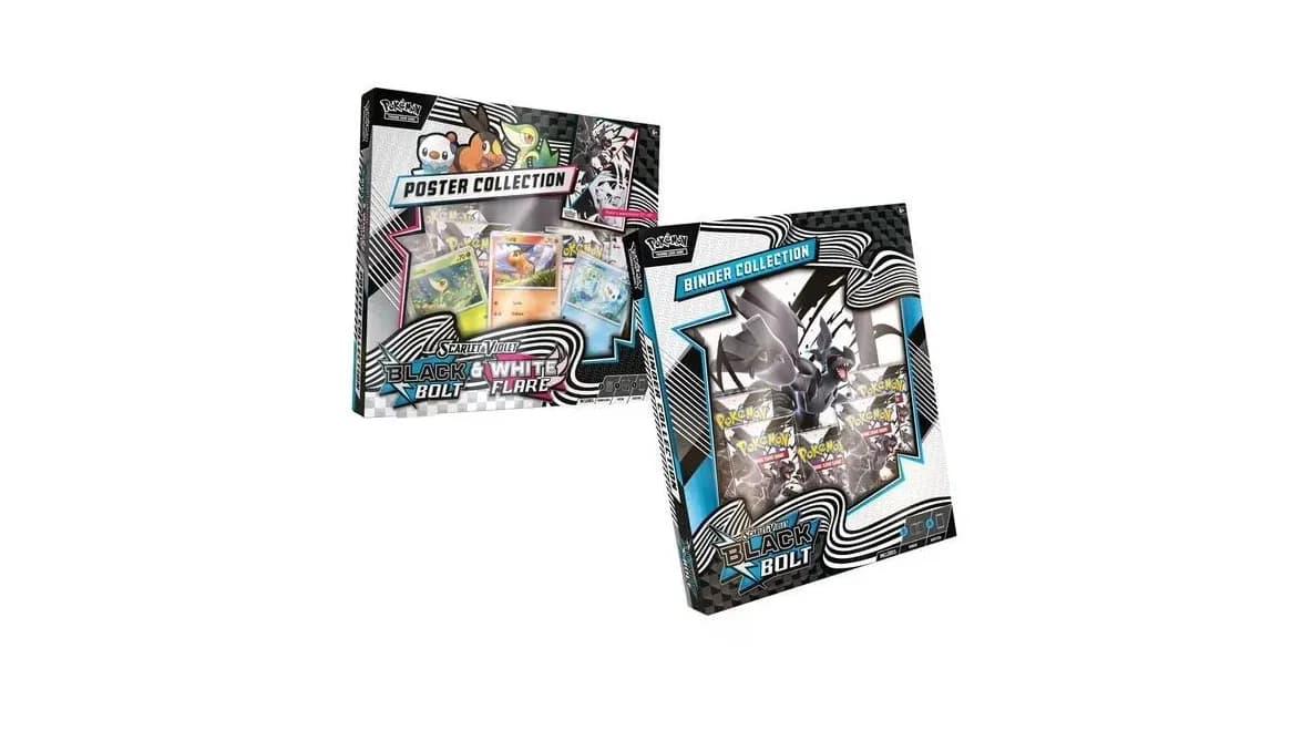 Black Bolt Binder & Unova Poster Collection (Sam's Club)