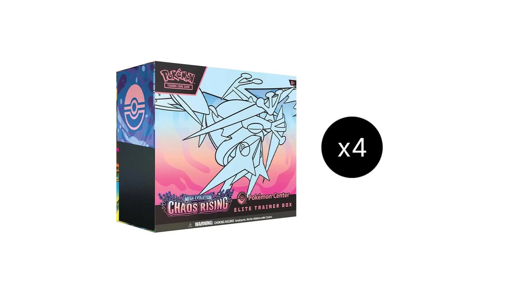 Chaos Rising Pokemon Center Elite Trainer Box Case