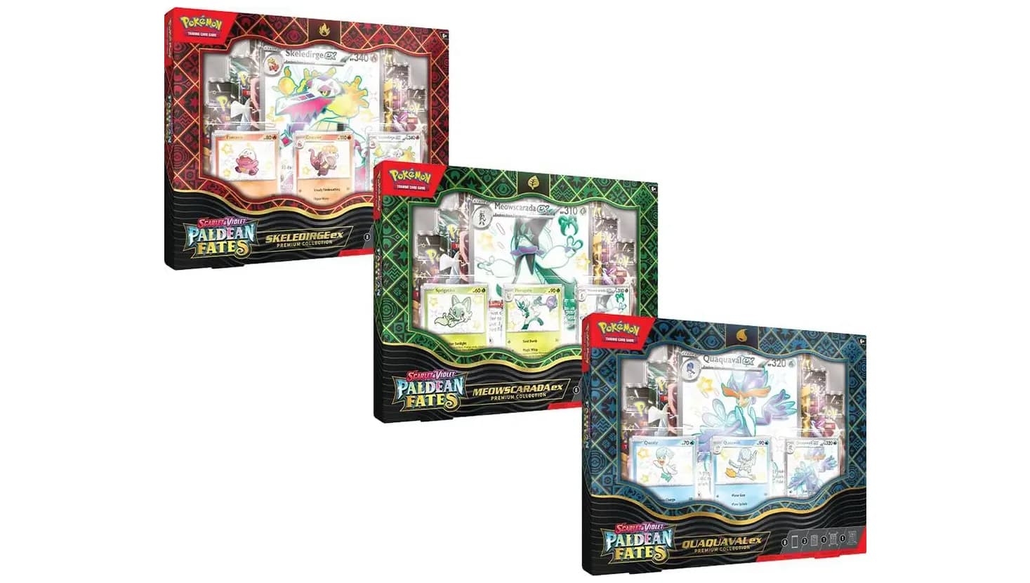 Paldean Fates Premium Collection Set of 3