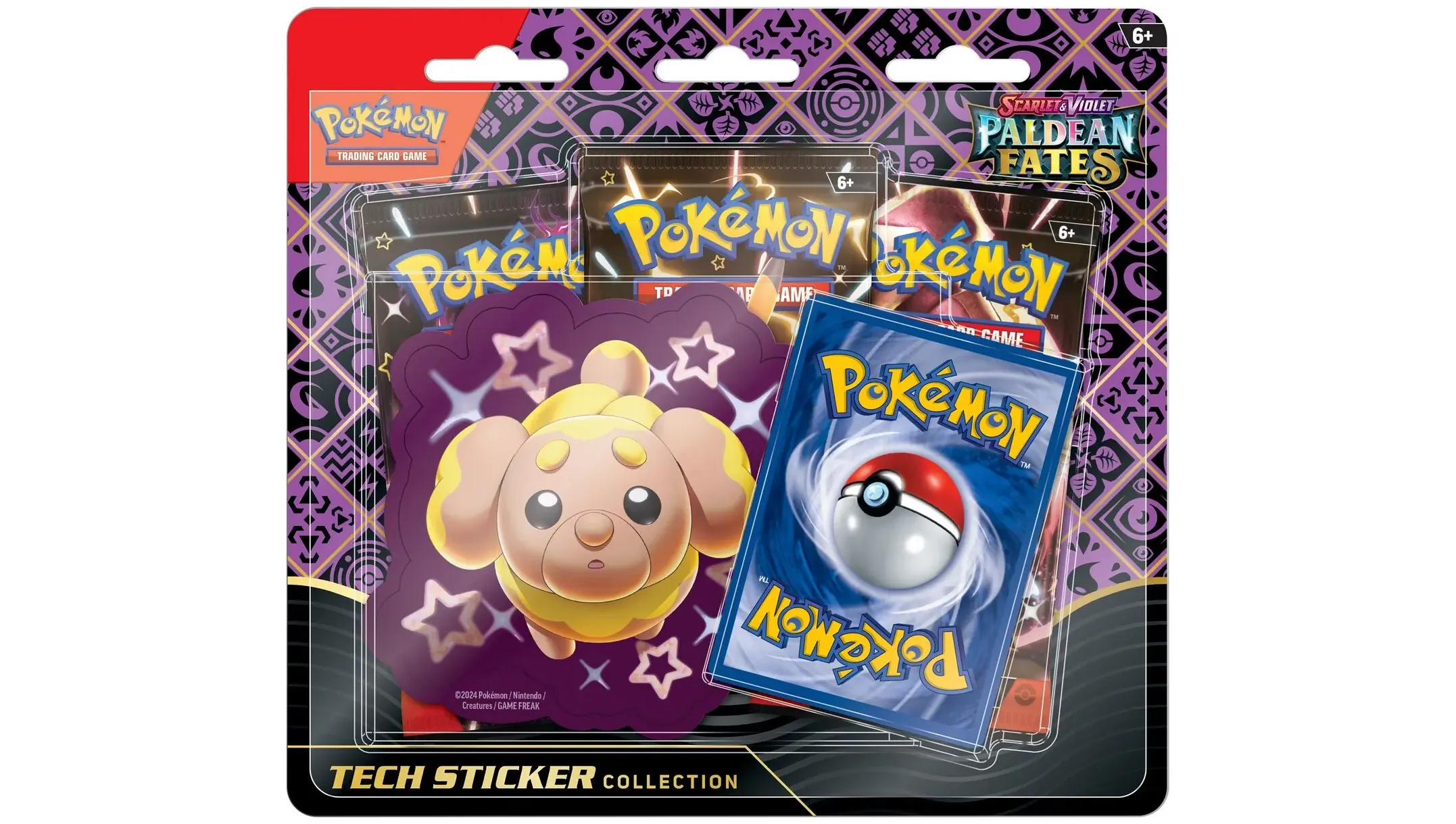Paldean Fates Tech Sticker Collection Fidough