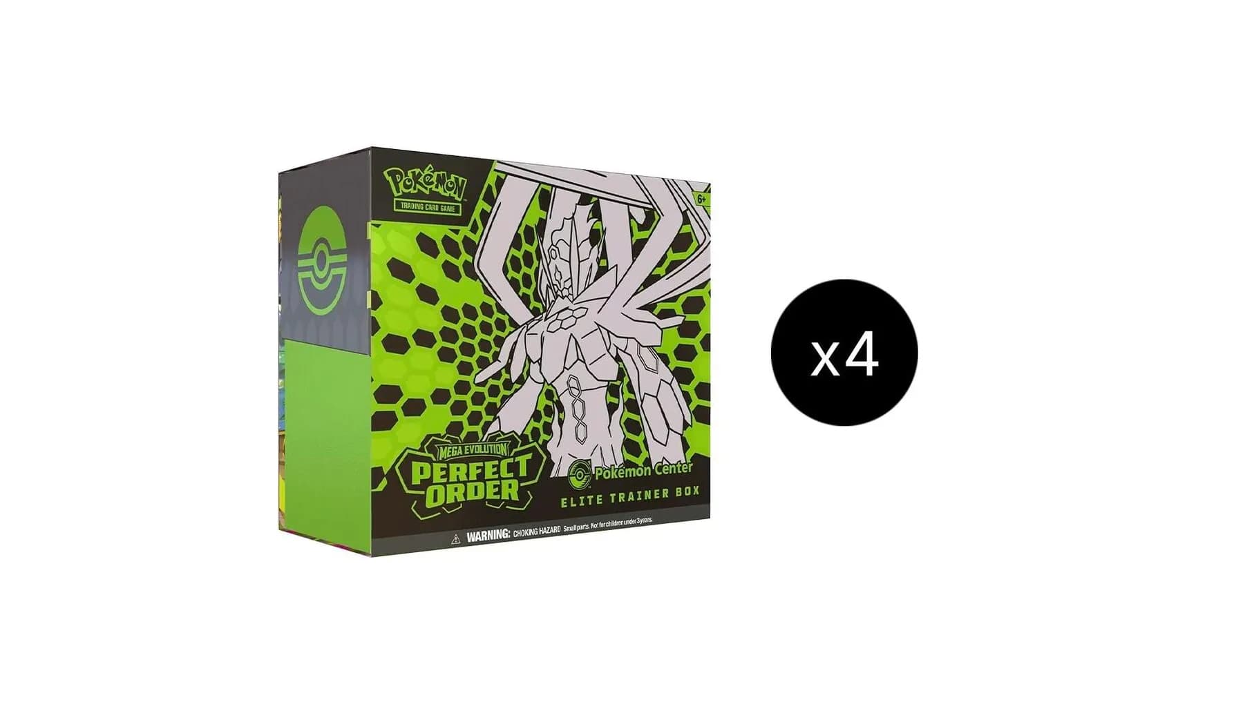 Perfect Order Pokemon Center Elite Trainer Box Case