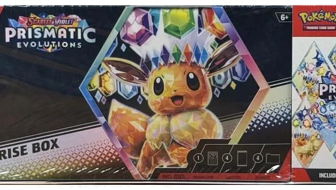 Prismatic Evolutions Booster Bundle Surprise Box Bundle (Sam's Club)