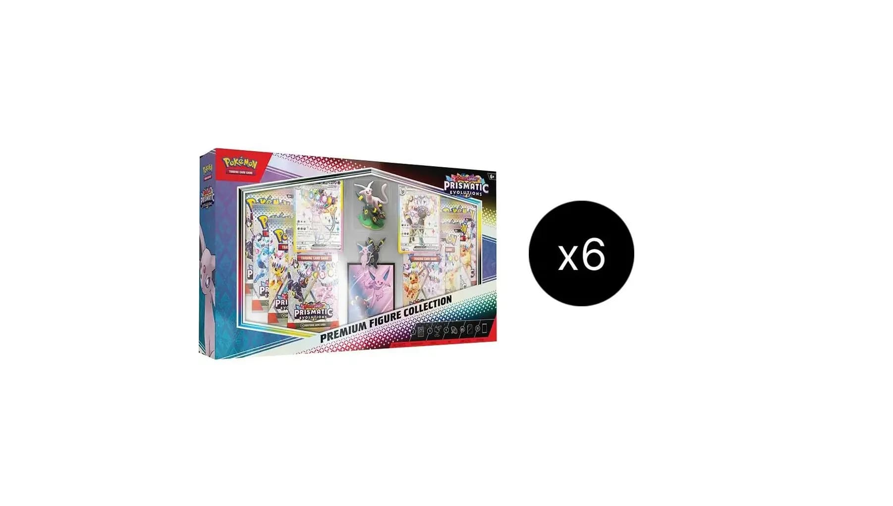 Prismatic Evolutions Premium Figure Collection Case