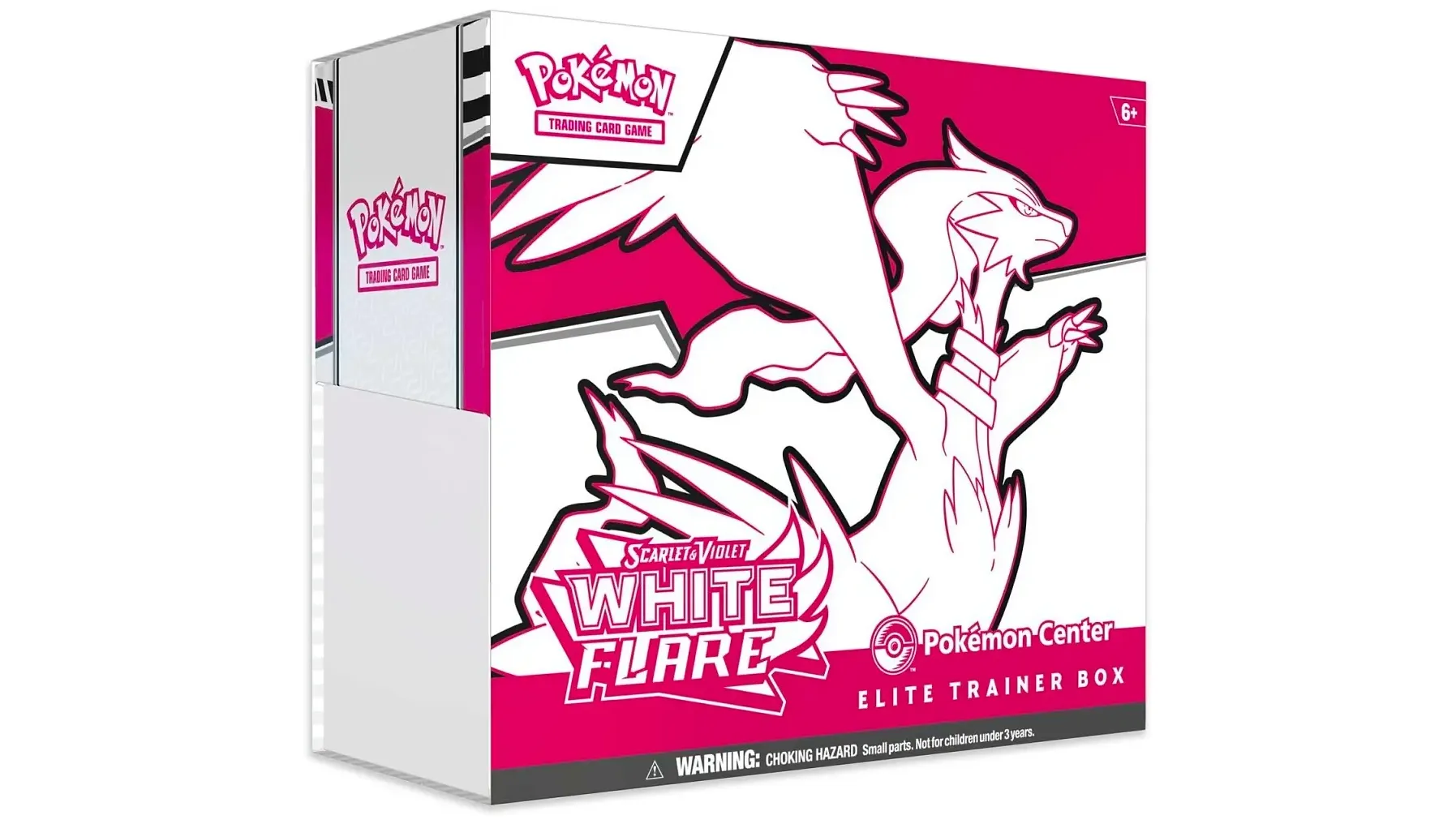 White Flare Pokemon Center Elite Trainer Box