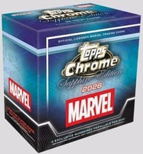 2026 Topps Chrome Sapphire Marvel Comics