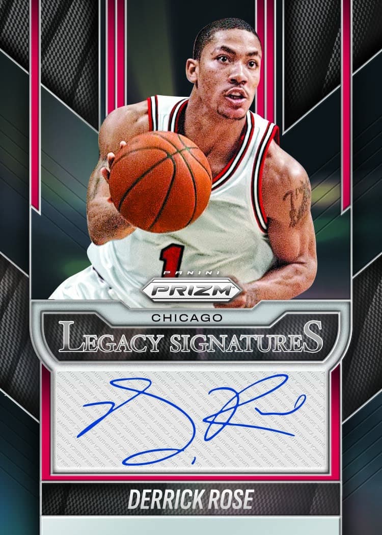 Legacy Signatures autographs
