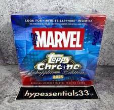 2026 Topps Chrome Sapphire Marvel Comics